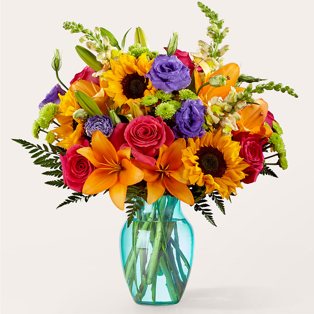 Double Rainbow Bouquet – STEPH'S CREATIONS FLORAL DESIGN, Atoka OK