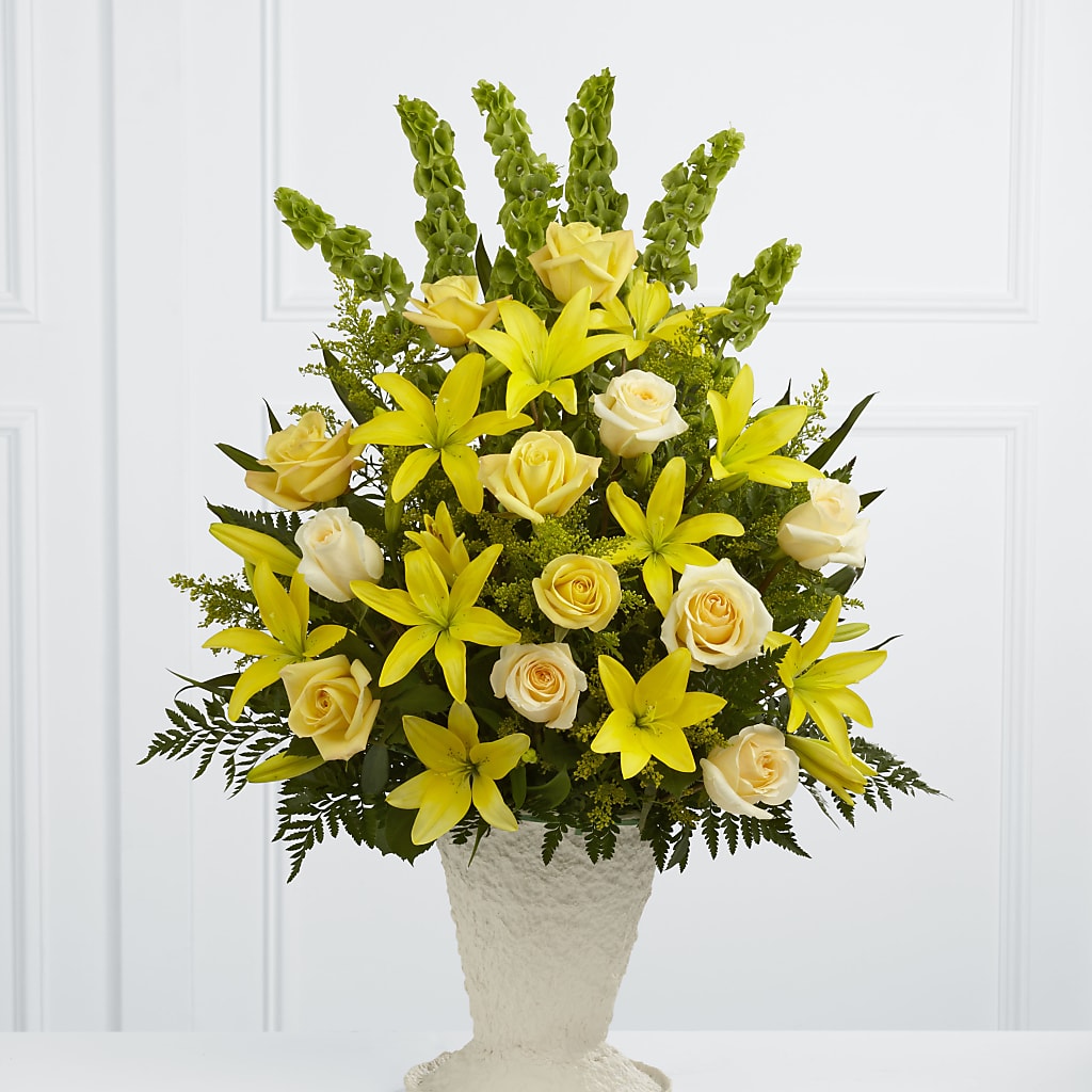 Golden Memories Arrangement – STEPH'S CREATIONS FLORAL DESIGN, Atoka OK