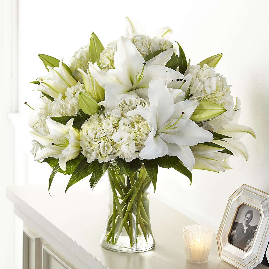 Compassionate Lily Bouquet – STEPH'S CREATIONS FLORAL DESIGN, Atoka OK