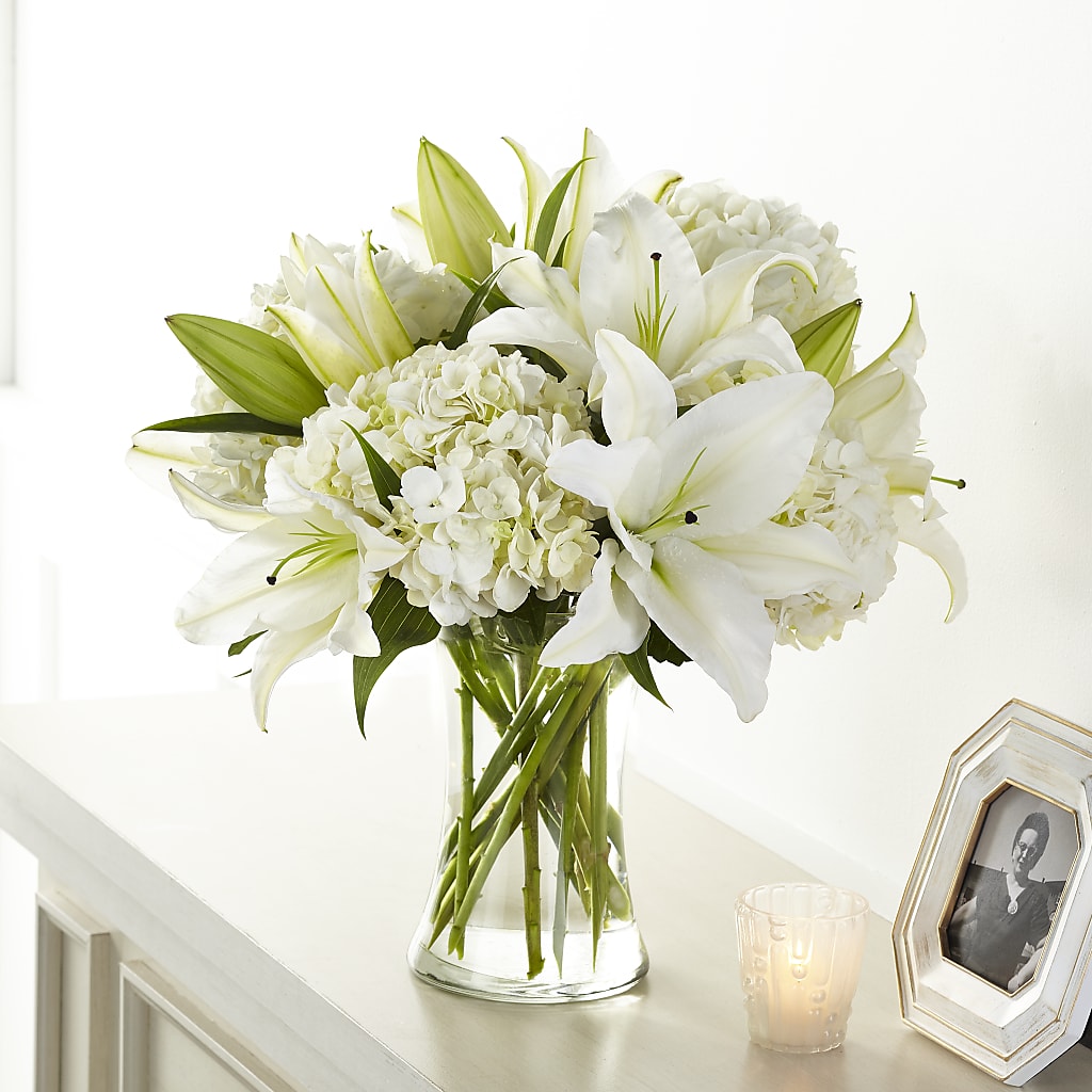 Compassionate Lily Bouquet – STEPH'S CREATIONS FLORAL DESIGN, Atoka OK