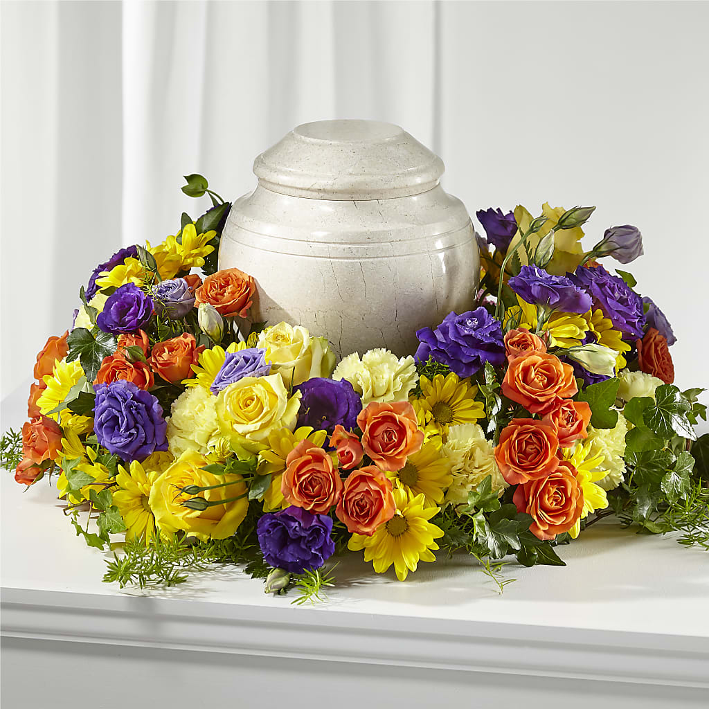 Blossoms of Remembrance Cremation Adornment – STEPH'S CREATIONS FLORAL DESIGN, Atoka OK