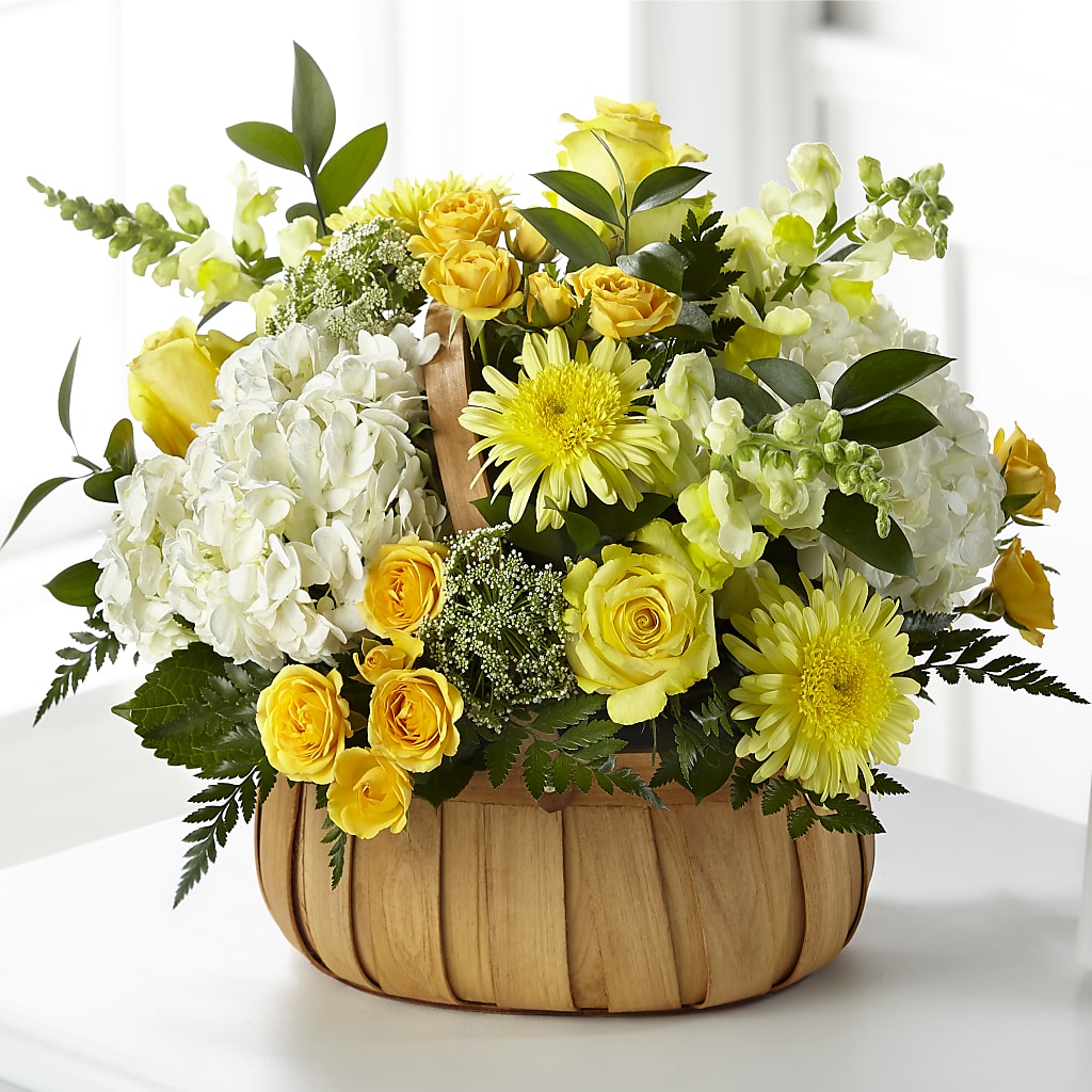 Rustic Remembrance Basket – STEPH'S CREATIONS FLORAL DESIGN, Atoka OK