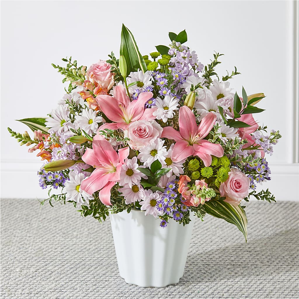 Abundant Compassion Floor Basket – STEPH'S CREATIONS FLORAL DESIGN, Atoka OK
