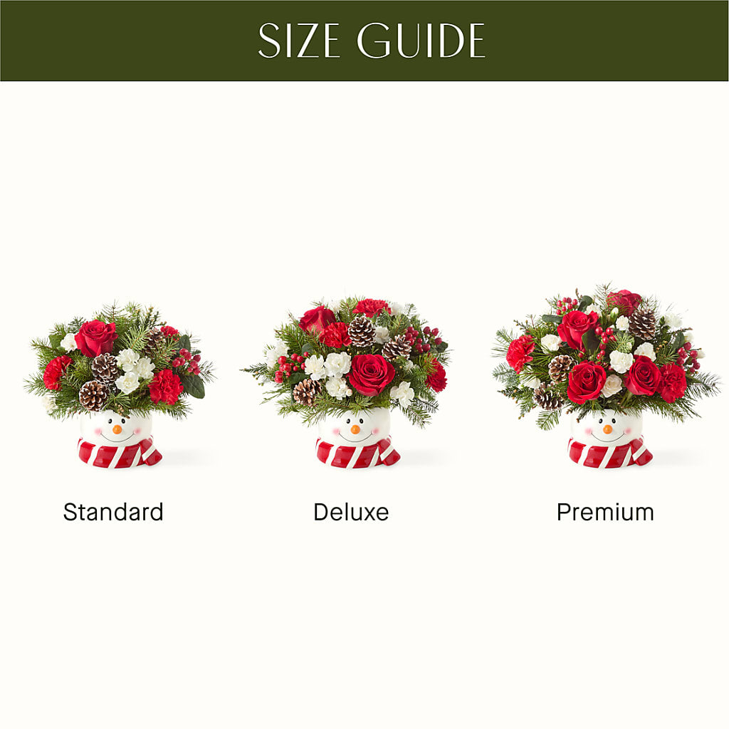 Jolly Snowman Bouquet – STEPH'S CREATIONS FLORAL DESIGN, Atoka OK