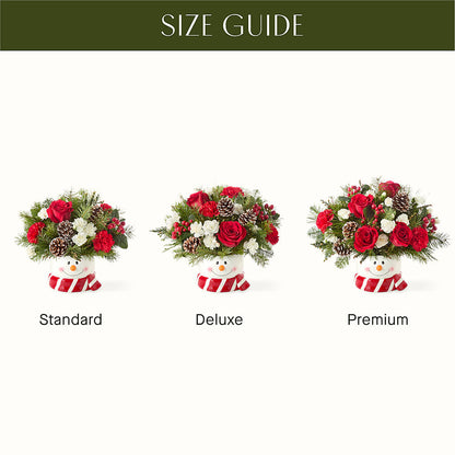 Jolly Snowman Bouquet – STEPH'S CREATIONS FLORAL DESIGN, Atoka OK
