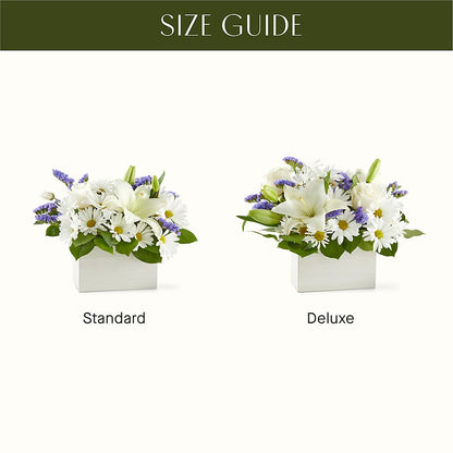 Beyond Blue Box Bouquet – STEPH'S CREATIONS FLORAL DESIGN, Atoka OK