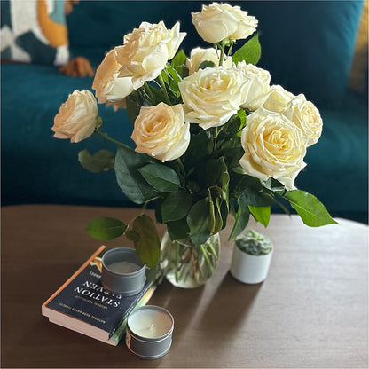 Long Stem Yellow Rose Bouquet – STEPH'S CREATIONS FLORAL DESIGN, Atoka OK
