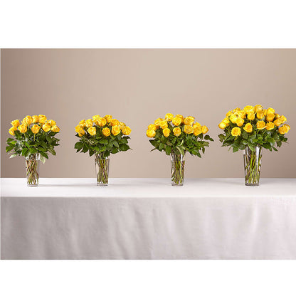 Long Stem Yellow Rose Bouquet – STEPH'S CREATIONS FLORAL DESIGN, Atoka OK