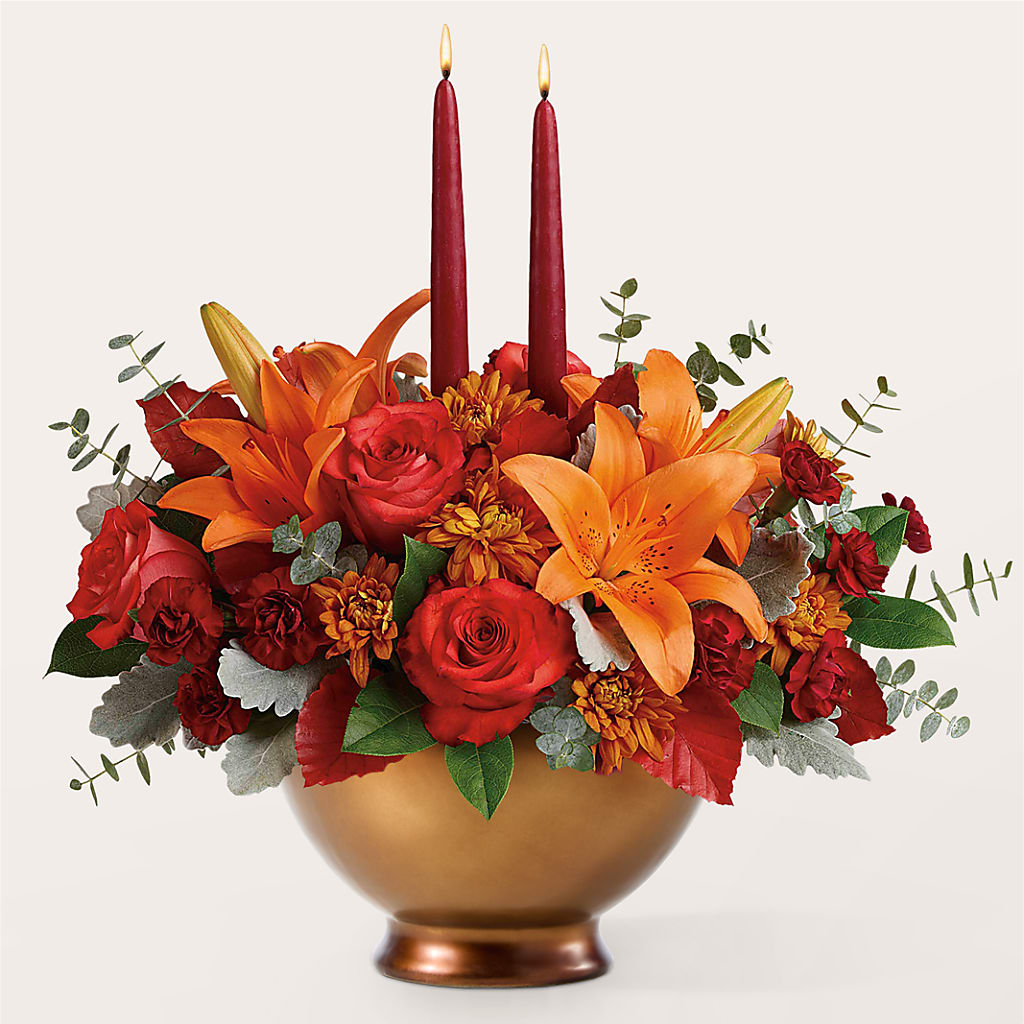 Fruits of Fall Centerpiece – STEPH'S CREATIONS FLORAL DESIGN, Atoka OK