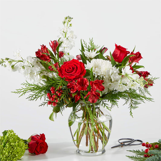 Merry Moment Bouquet – A Florist Original – STEPH'S CREATIONS FLORAL DESIGN, Atoka OK