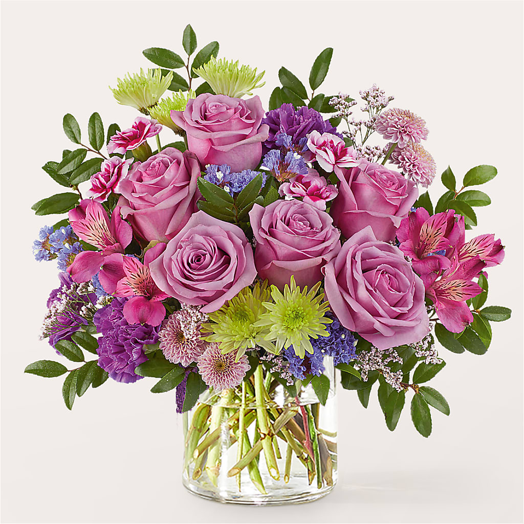 Glass Half Full Bouquet – STEPH'S CREATIONS FLORAL DESIGN, Atoka OK