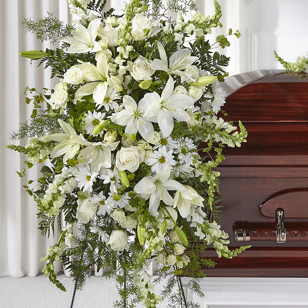 Loving Thoughts Standing Spray – STEPH'S CREATIONS FLORAL DESIGN, Atoka OK