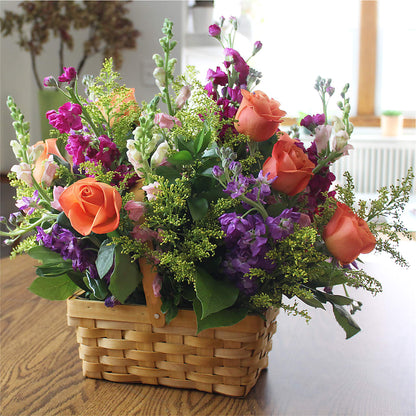 Garden of Life Basket – STEPH'S CREATIONS FLORAL DESIGN, Atoka OK