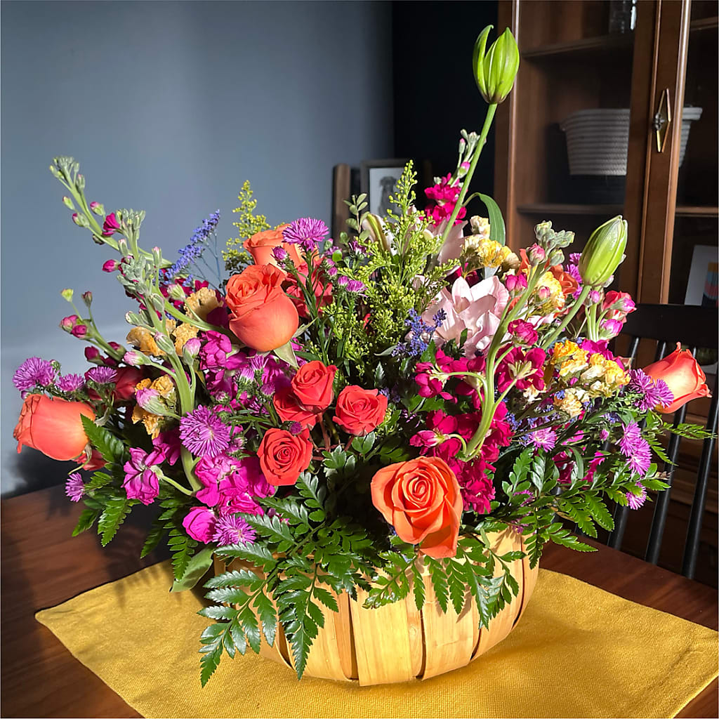 Garden of Life Basket – STEPH'S CREATIONS FLORAL DESIGN, Atoka OK