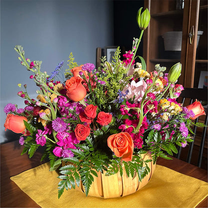 Garden of Life Basket – STEPH'S CREATIONS FLORAL DESIGN, Atoka OK