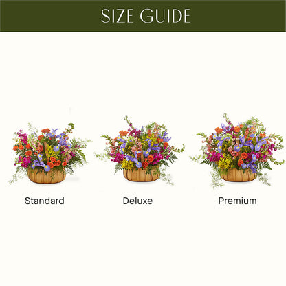 Garden of Life Basket – STEPH'S CREATIONS FLORAL DESIGN, Atoka OK