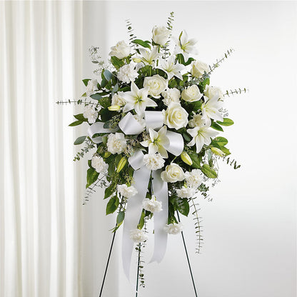With Care Standing Spray – STEPH'S CREATIONS FLORAL DESIGN, Atoka OK