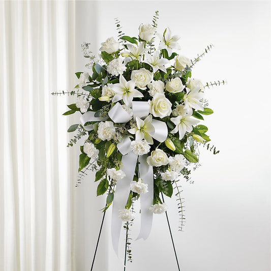 With Care Standing Spray – STEPH'S CREATIONS FLORAL DESIGN, Atoka OK