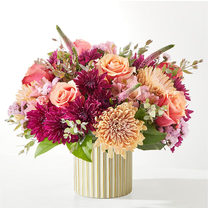 Berry Cobbler Bouquet with Ivory Vase – STEPH'S CREATIONS FLORAL DESIGN, Atoka OK