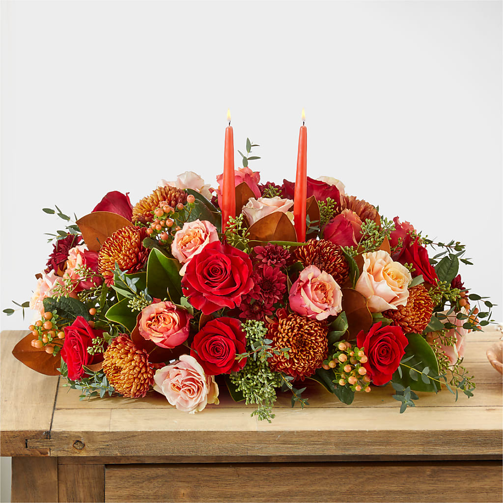 Gather Near Centerpiece – STEPH'S CREATIONS FLORAL DESIGN, Atoka OK
