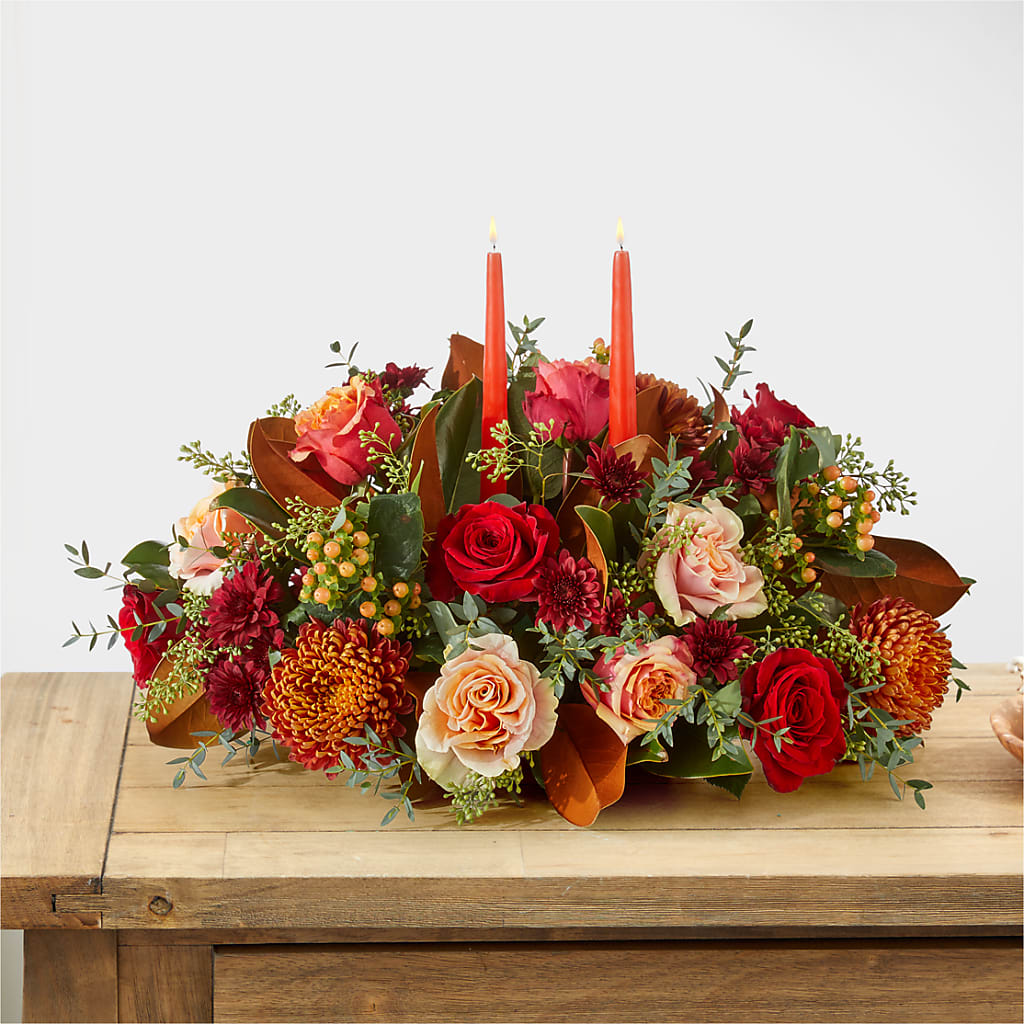 Gather Near Centerpiece – STEPH'S CREATIONS FLORAL DESIGN, Atoka OK
