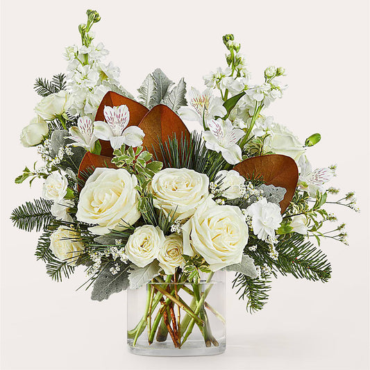 Fresh Snowfall Bouquet – STEPH'S CREATIONS FLORAL DESIGN, Atoka OK