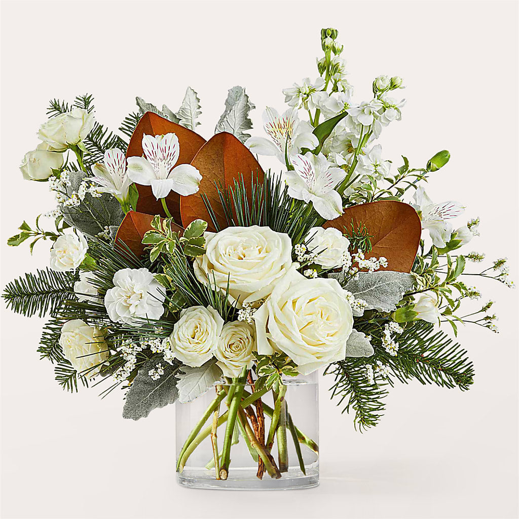 Fresh Snowfall Bouquet – STEPH'S CREATIONS FLORAL DESIGN, Atoka OK