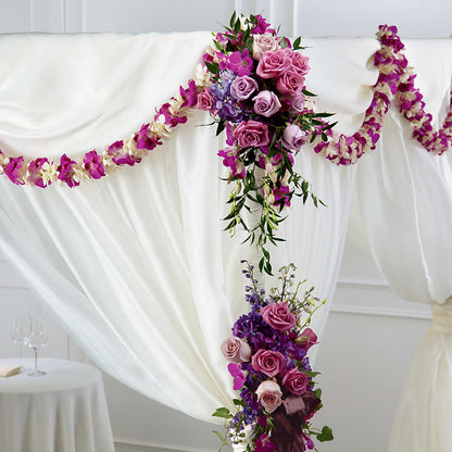 Color & Light Chuppah Decor – STEPH'S CREATIONS FLORAL DESIGN, Atoka OK